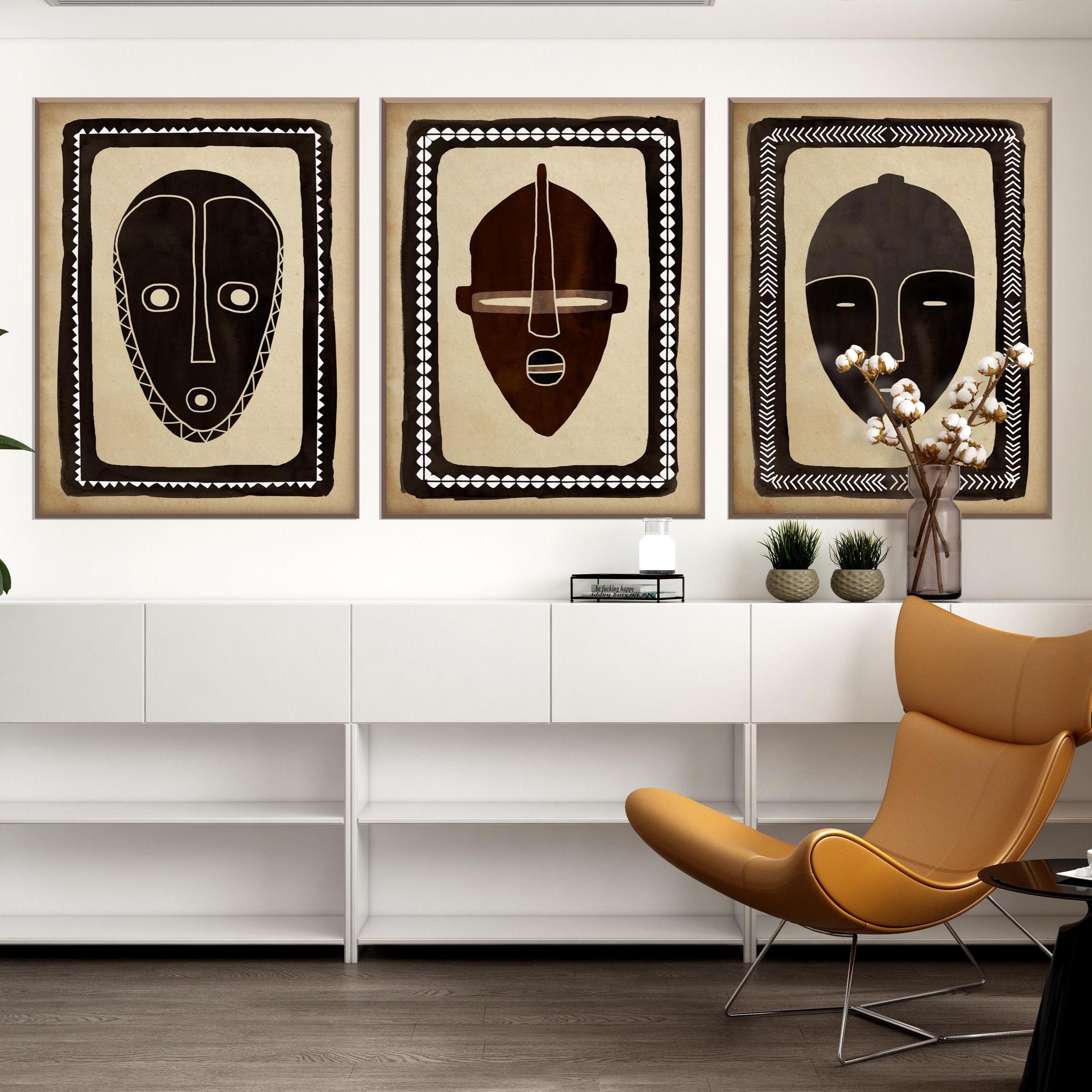 民族美術（Tribal Art） トライバルクイーンチェア 民族美術（Tribal