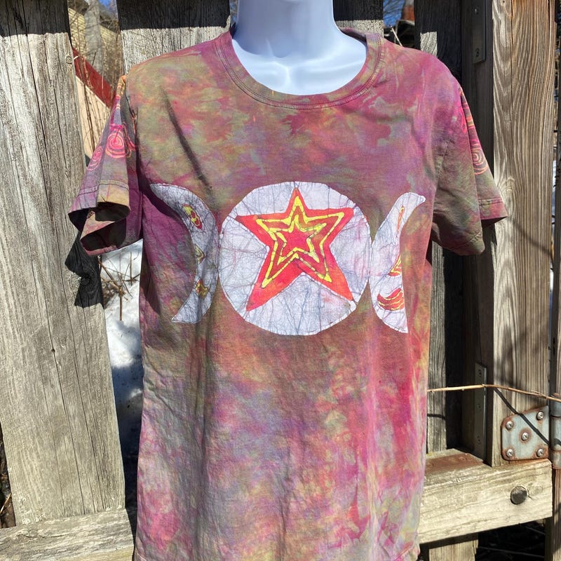 Retro Batik Celestial Batik Mens - Etsy