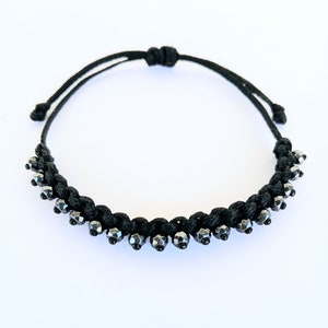 Herenarmbanden, verstelbare armbanden, uniseks armbanden, hematietarmbanden, cadeau voor vriend, cadeau voor vriend, jubileumcadeau, herensieraden