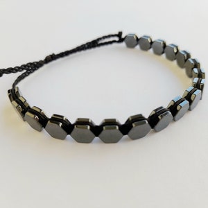 Hematite bracelet for men,men bracelets,Christmas gift for men,Boho bracelet for men,Birthday gift for men,Hematite bracelet for him