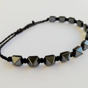 Hematite bracelet for men,men bracelets,Christmas gift for men,Boho bracelet for men,Birthday gift for men,Hematite bracelet for him