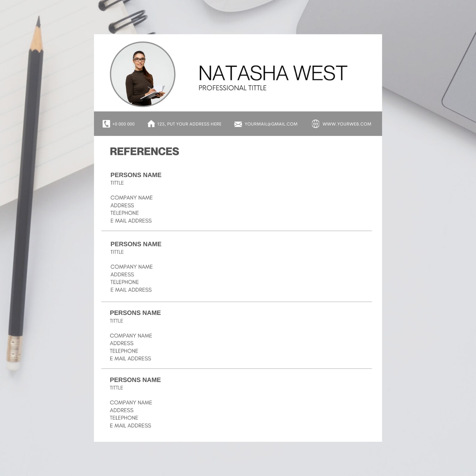 How To Use Canva Resume Template Resume Template References Vrogue