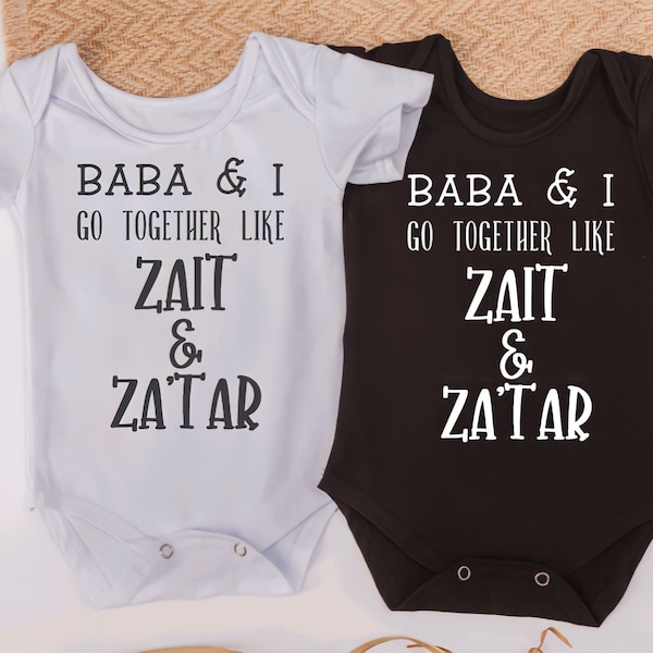 Baba & I go together like Zait and Za’tar