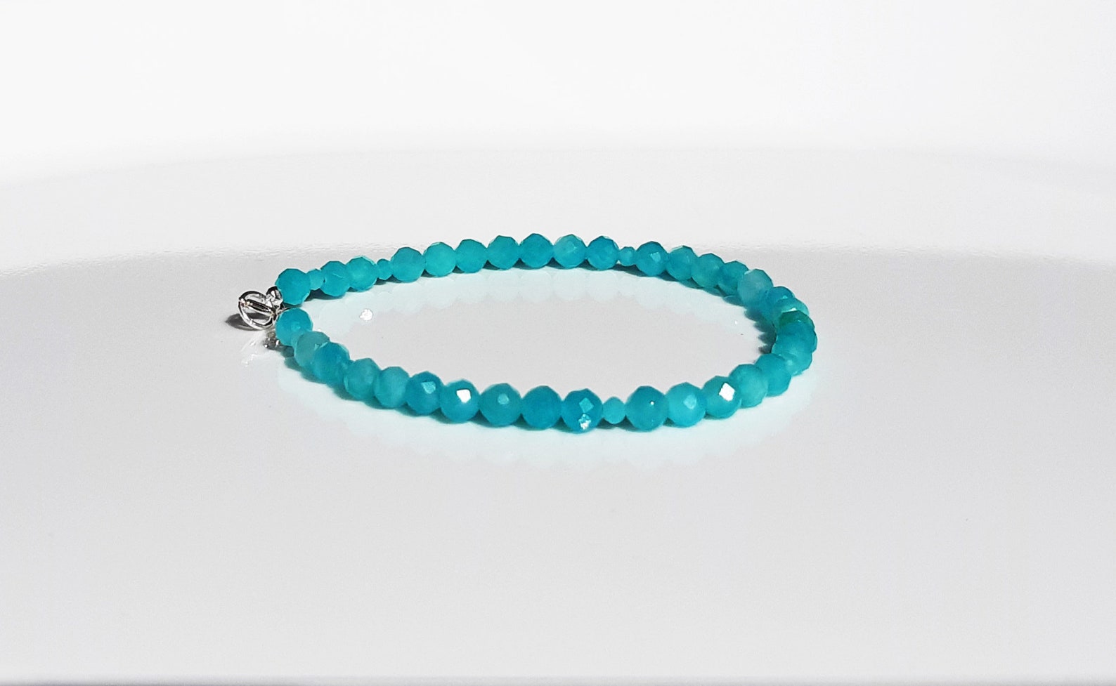 Amazonit Armband / natürliche Amazonit Perlen Armband / Etsy
