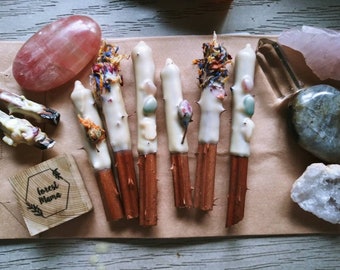 Forest Witch Wand·Burn Wand·Smudge Alternative·Protection·Cleansing Ritual Tool