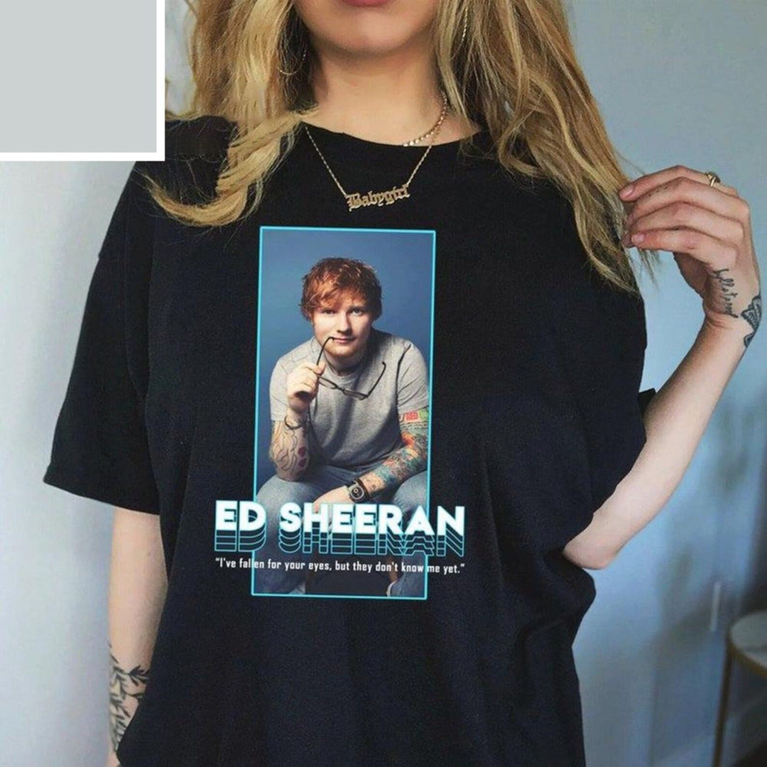 Vintage Ed Sheeran Shirt Ed Sheeran 2023 Tour Tshirt Ed Etsy