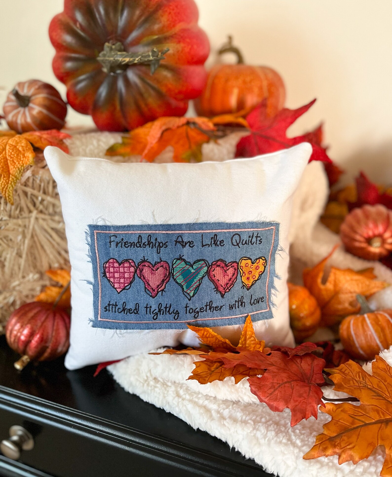 Best Friend Pillow Girlfriend Friendship Present Etsy