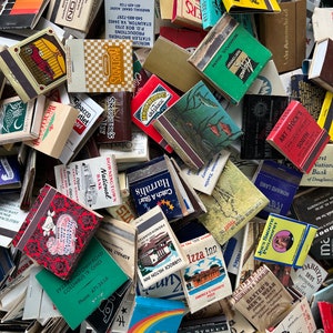 Vintage Matchbooks Bulk (10 Lots of 16, 160 matchbooks total)
