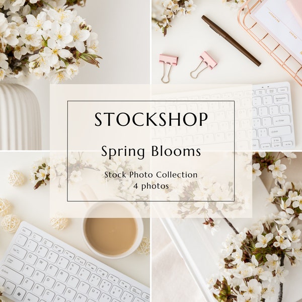 Spring Stock Photos - Flower Stock Photography - Social Media Stock Photo Bundle - Business Stock Photo - Lifestyle Stock Photos