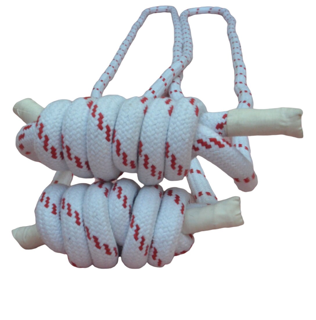 Iyengar Yoga Ropes Wall Set, Pune Style Yoga Ropes, White Cotton Yoga ...