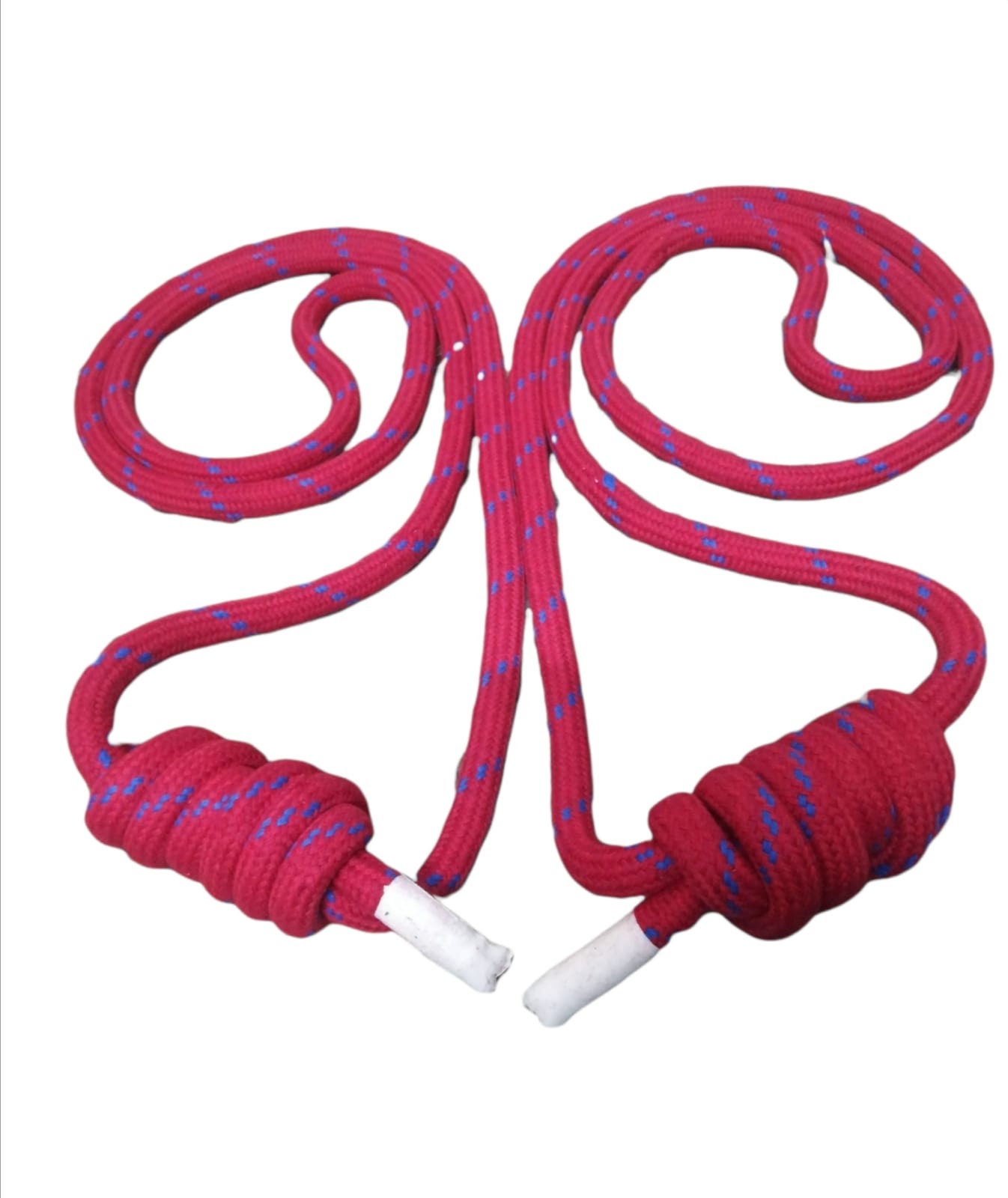 Hand Props Ropes Iyengar Yoga Wall Ropes: Red Cotton, Set of 10 Ropes, 2 Long and 2 ...