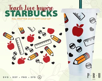 Free Free 133 Teach Love Inspire Svg Starbucks Cup SVG PNG EPS DXF File