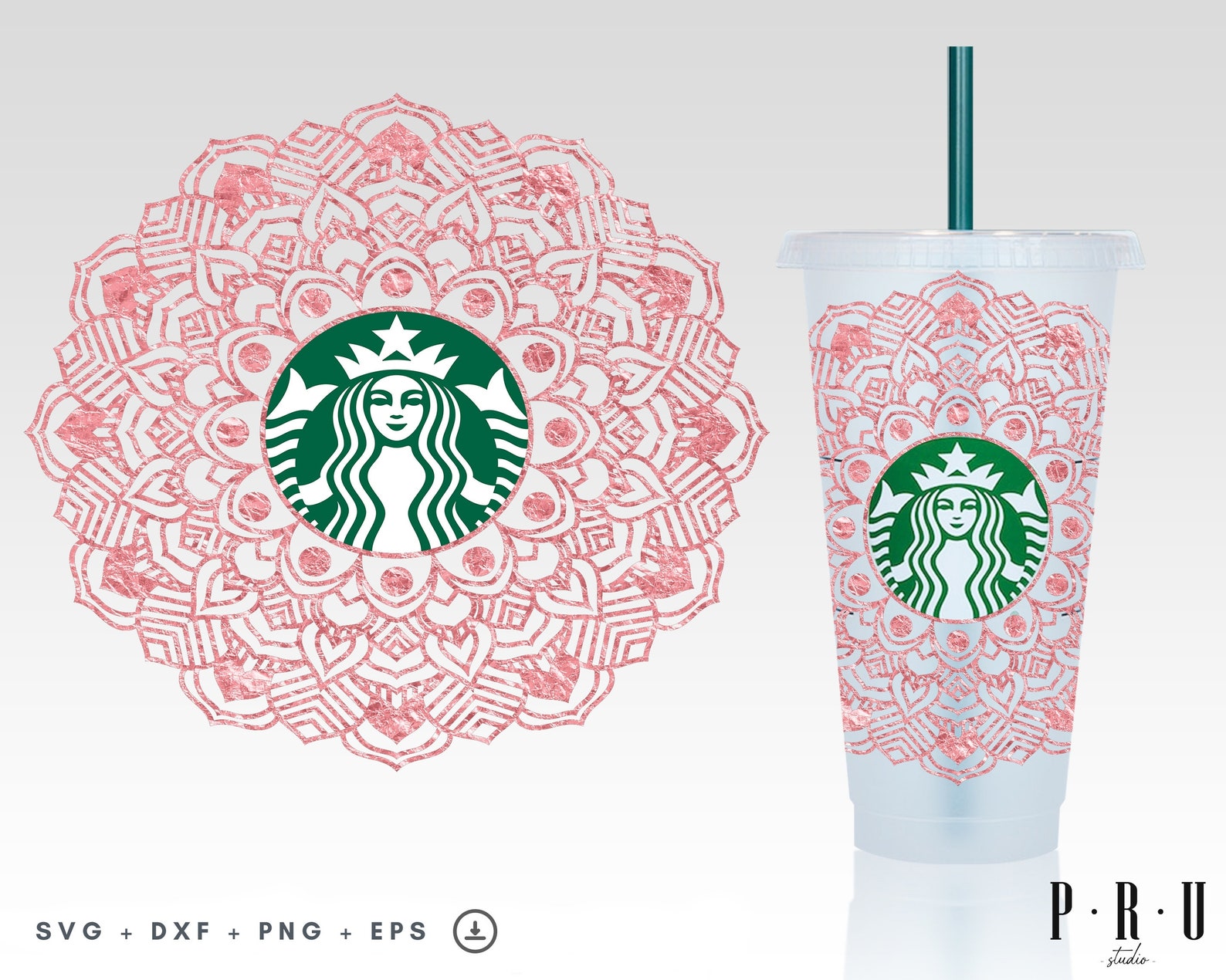 Download Starbucks CupStarbucks cup svg Starbucks mandala SVGVenti | Etsy