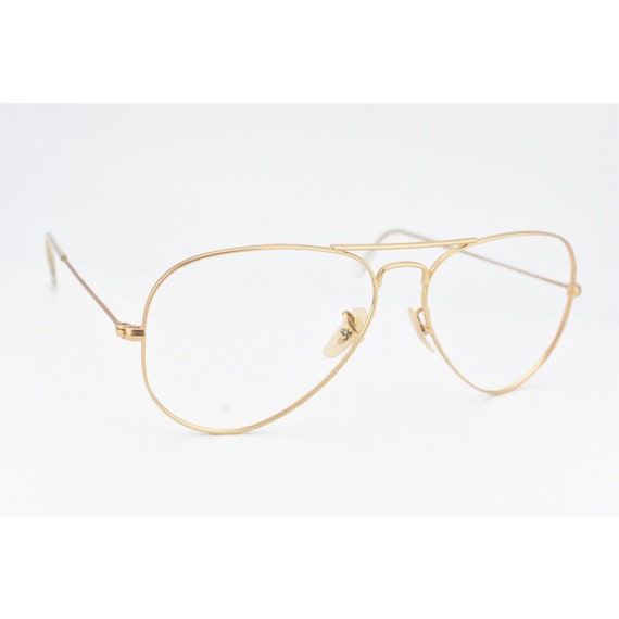Ray-Ban Aviator RB 3025 112/17 Matte Gold Frame S… - image 1