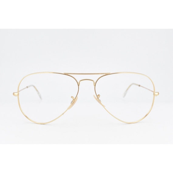 Ray-Ban Aviator RB 3025 112/17 Matte Gold Frame S… - image 3