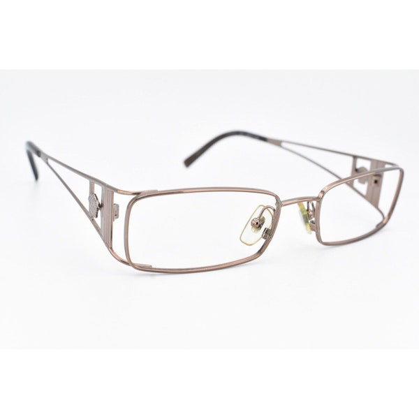 Versace Eyeglasses Full Frame Mod. 1111 1013 Brown Women Italy 49[]17 135 #5032