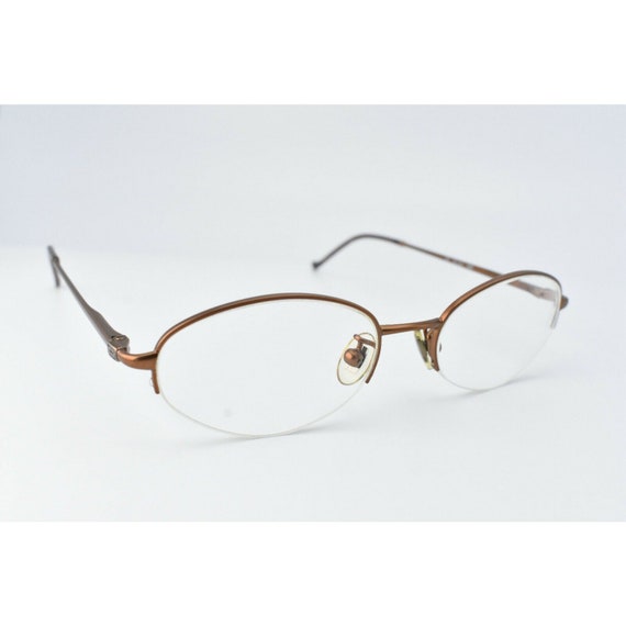 Gucci Eyeglasses Women GG 2663 W5E Brown Half Fra… - image 1