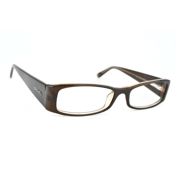 CHANEL Eyeglasses Full Frame 3102  Brown/clear Women - Etsy Australia
