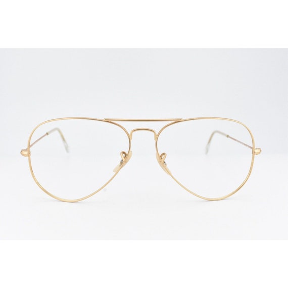 Ray-Ban Aviator RB 3025 112/17 Matte Gold Frame S… - image 3