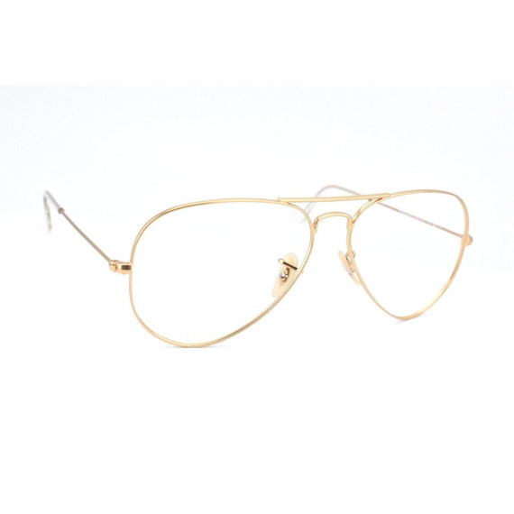 Ray-Ban Aviator RB 3025 112/19 Matte Gold Frame S… - image 1
