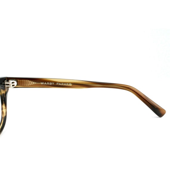 Warby Parker Eyeglasses Finch 234 Striped Brown F… - image 8