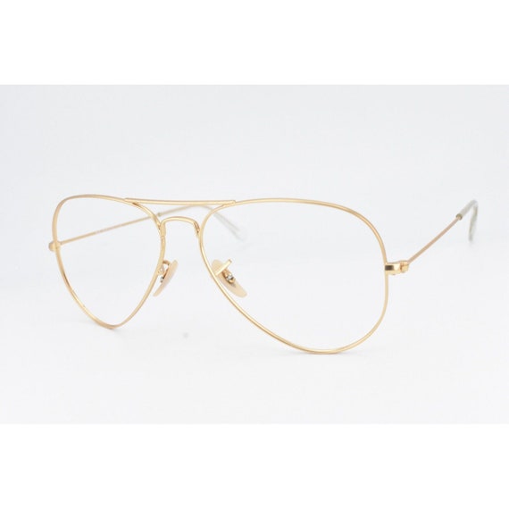 Ray-Ban Aviator RB 3025 112/17 Matte Gold Frame S… - image 2