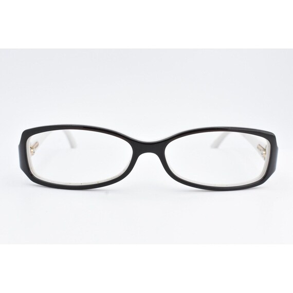 Gucci Eyeglasses Frame Black/White Women Oval Dsi… - image 3