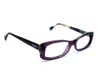 Coach Eyeglasses Women HC6011 Gabrielle T 5043 Purple Full Rim 49[]15 135 # 1429