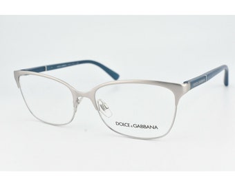 Dolce&Gabbana Eyeglasses Frame DG 1268 1256 Silver Women Italy 54[]16 140 #4322