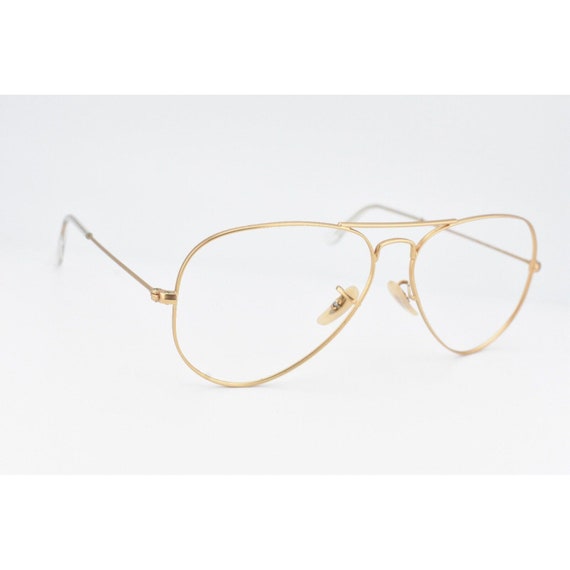 Ray-Ban Aviator RB 3025 112/4L Matte Gold Frame S… - image 1