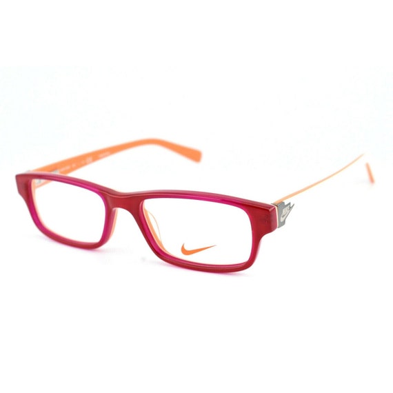 pedal costo Destino Nike Eyeglasses Kids Full Frame 5528 605 Red Orange Boys Girls - Etsy  Finland