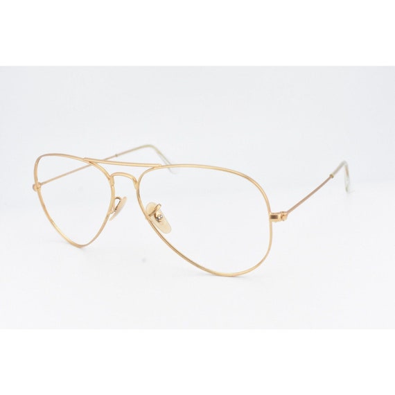 Ray-Ban Aviator RB 3025 112/17 Matte Gold Frame S… - image 2