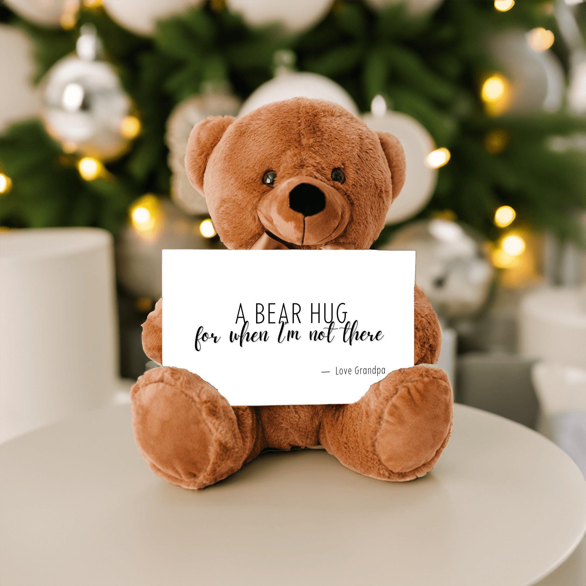 Here to Hug Bear - Grandma