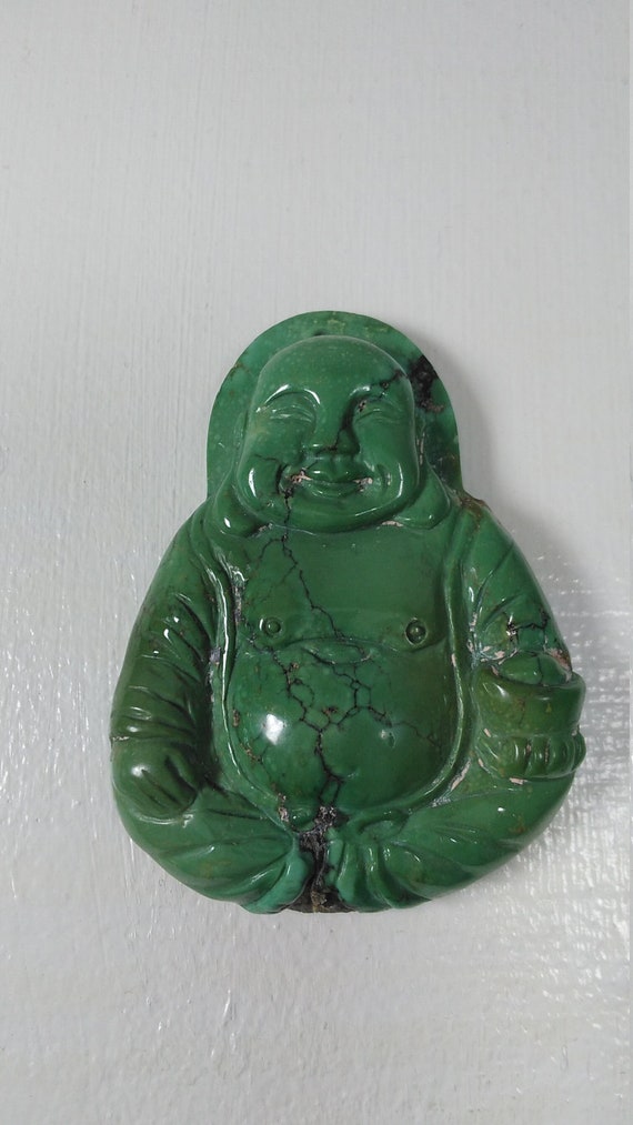 Turquoise Buddha Pendant