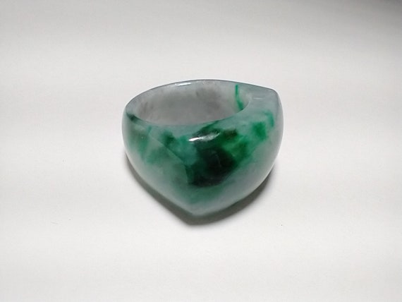 Jadeite Ring Men Size - image 4