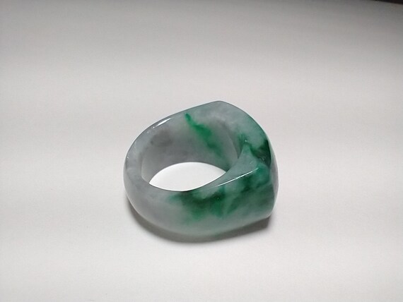 Jadeite Ring Men Size - image 3