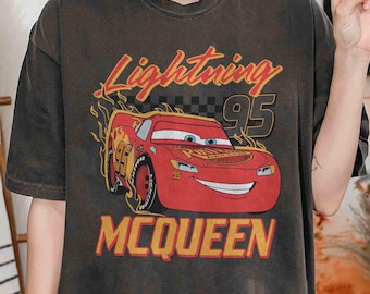 Comfort Colors Lightning McQueen Shirt, Radiator Springs Tee, Rusteze Cars Shirt, Disney Cars Shirt, Disney Family Trip, Disney Kids Tee