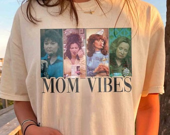 Mom Vibes Shirt, Mom Shirt, 90er Jahre Mom Vibes T-Shirt, Retro Mom Lustiges sarkastisches Mom Sitcom Shirt, Muttertag Shirt, Geschenk für Mom