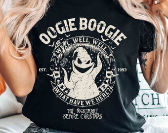 Vintage Oogie Boogie Shirt, Oogie Boogie Man Est. 1993 Shirt, Mickey Not So Scary Party, Disneyland Halloween Shirt, Oogie Boogie Bash Shirt