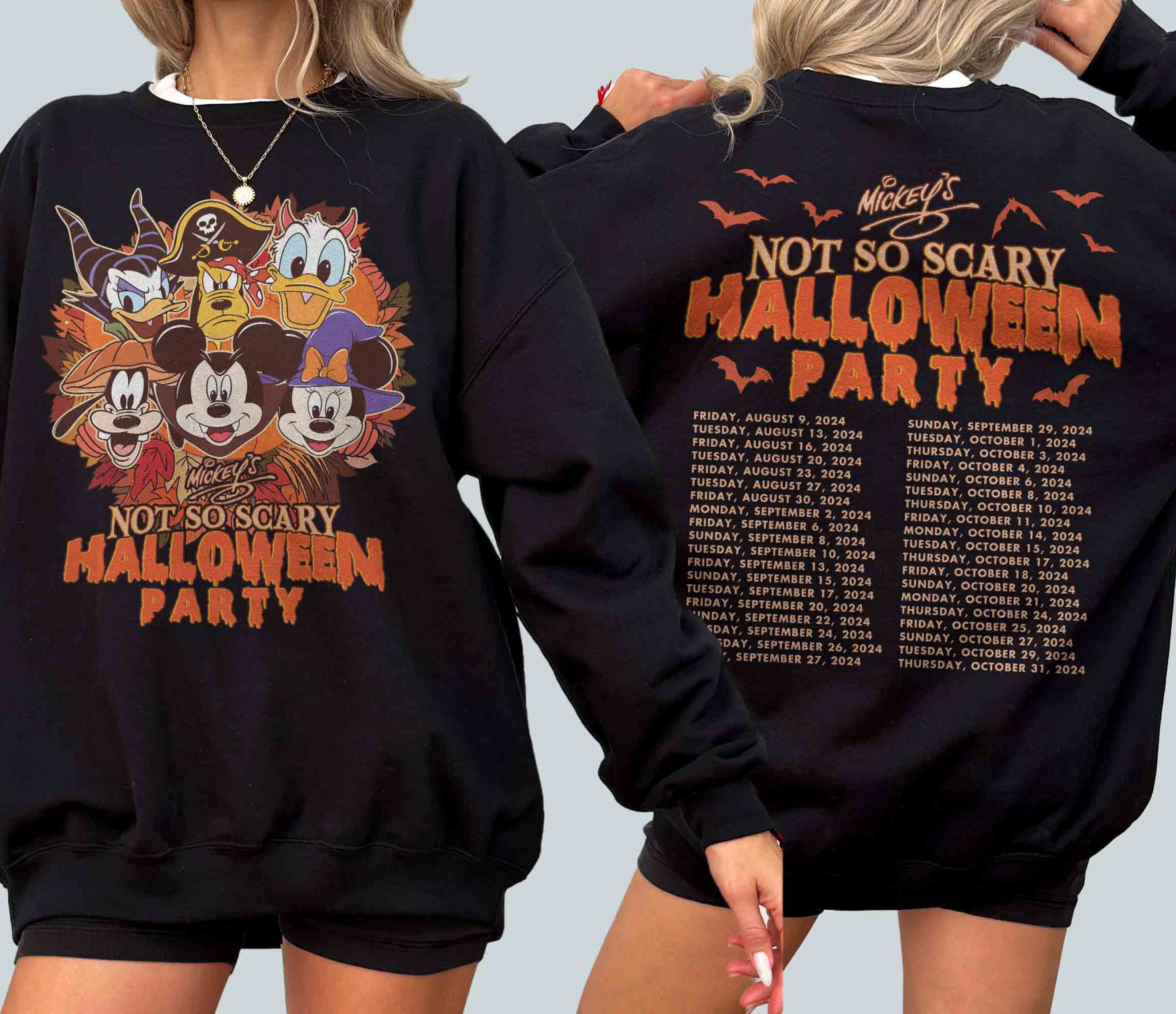 Mickey's Not so Scary Halloween Party 2026 Shirt, Disney Halloween