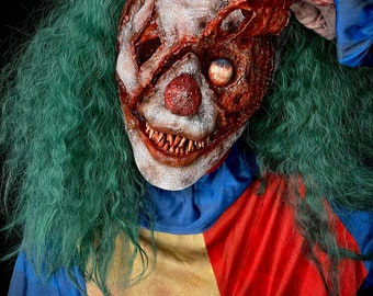 ーbuilt-to-orderー Silicone Zombie Clown with Removable Eyes and Facial Skin (CL3)