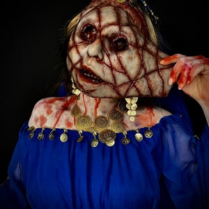 ーbuilt-to-orderー Silicone monster mask skin and eyeballs are removable (AR)