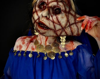 ーbuilt-to-orderー Silicone monster mask skin and eyeballs are removable (AR)