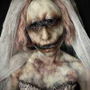 ーbuilt-to-orderー Silicone Zombie Mask Detachable Eyeballs (BR)