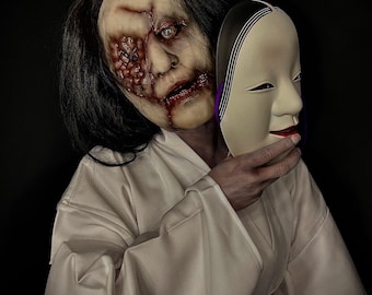 Silicone monster mask with detachable eyeball (YU)