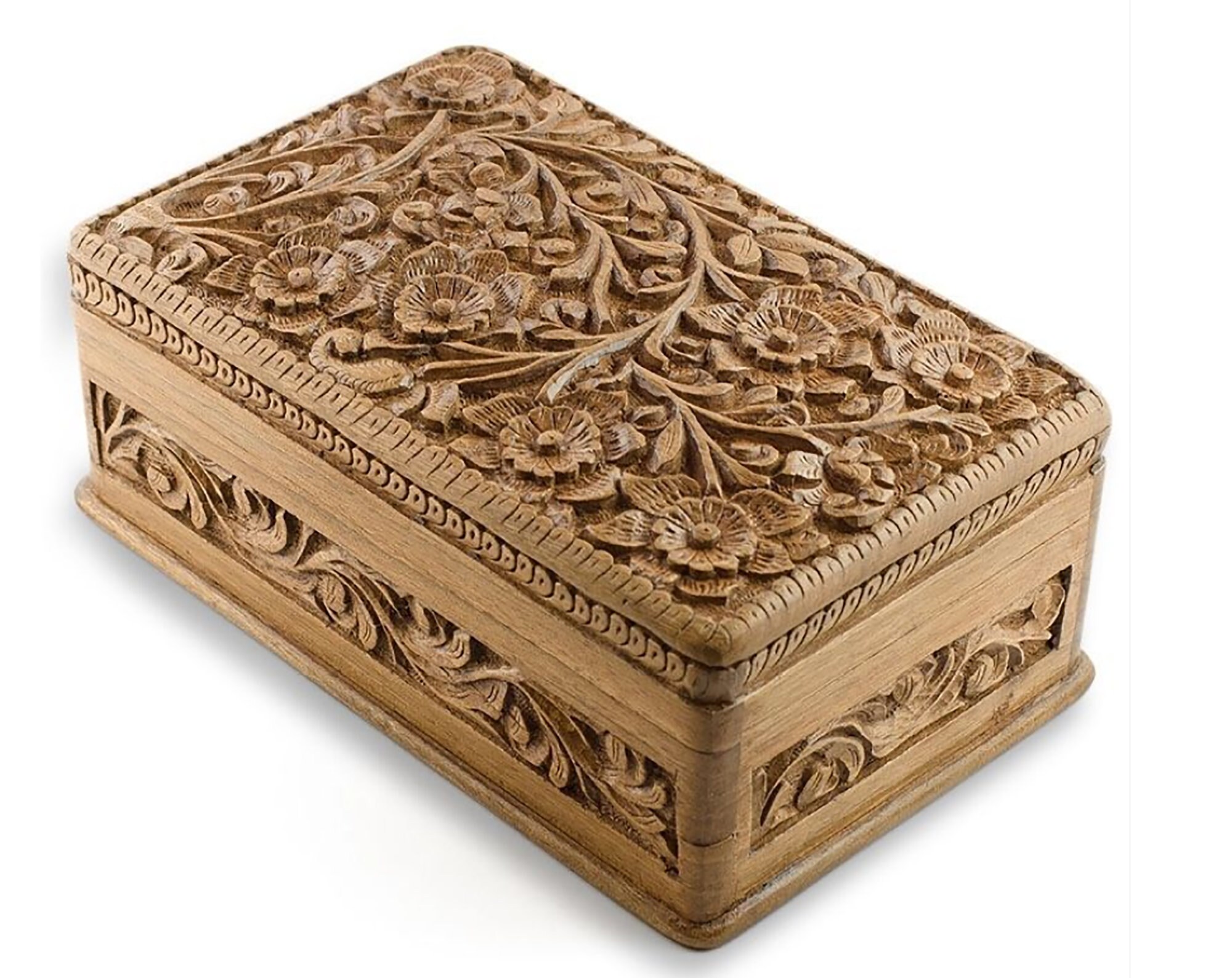 Carved wooden box Ukraine box from iryna with love Etsy