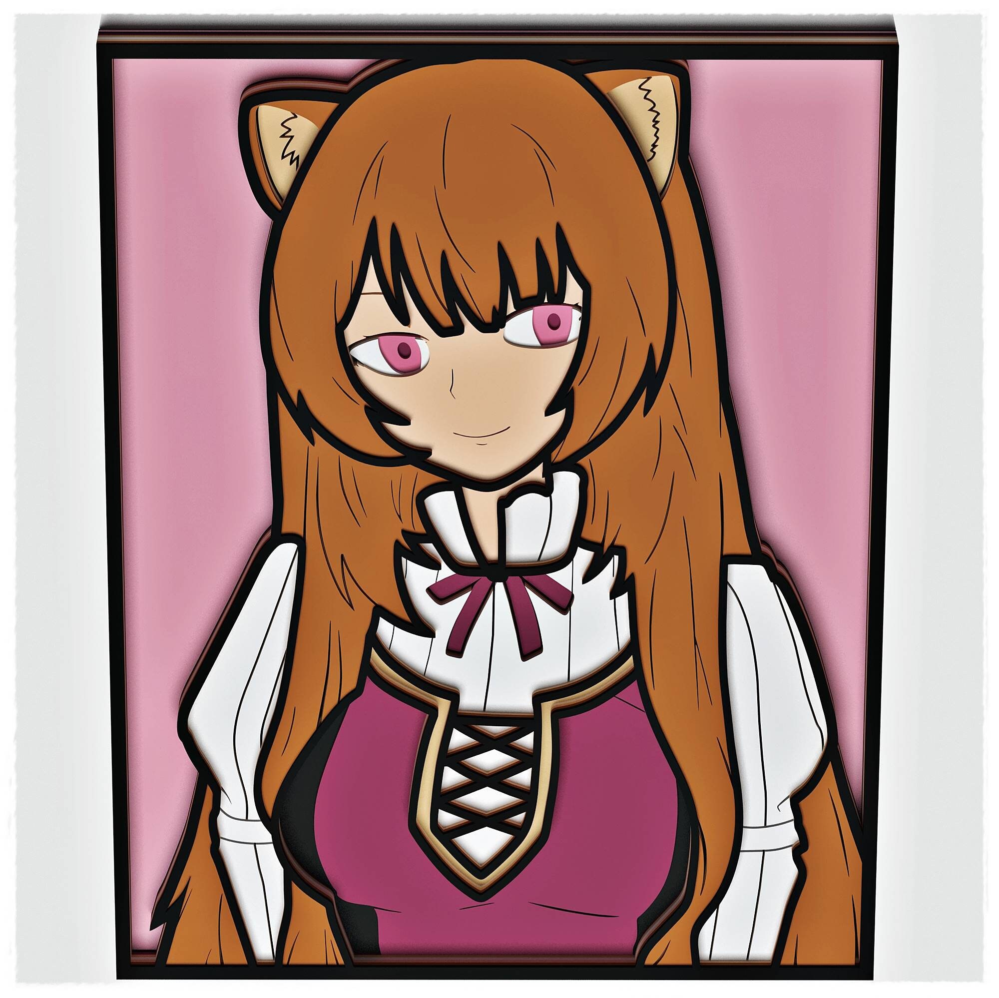 Anime Girl V9 Layered Design for Cutting Anime Girl Vector - Etsy