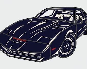 Sport Car Layered Design for cutting, Vector file for laser and paper cut, Sport Car Vector SVG Mandala for Cricut, Glowforge, etc.