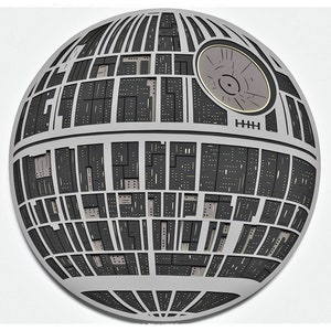 Diseño en capas de la nave espacial para corte, archivo vectorial de la nave espacial para corte láser y papel, mandala SVG de la nave espacial para Cricut, Glowforge, etc.