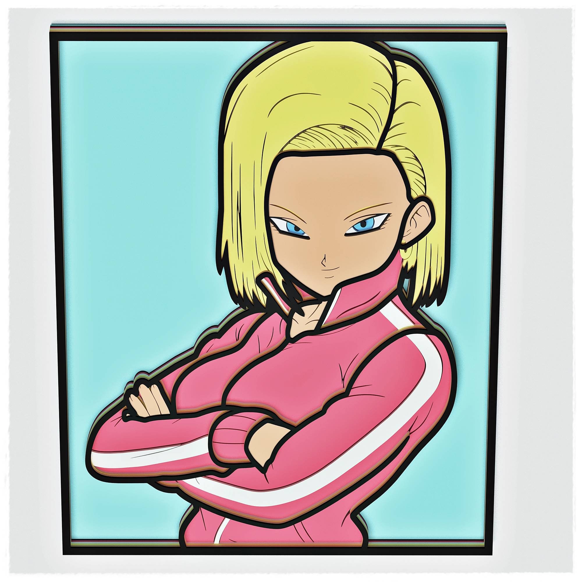 Anime Girl V2 Layered Design for Cutting Anime Girl Vector - Etsy